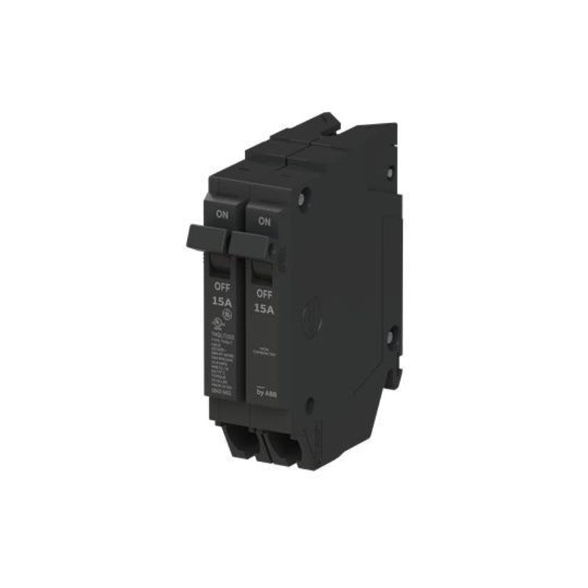 GE THQLT1515 THQLT Tandem Circuit Breaker, 120, 240 V, 15 A, 1 Poles